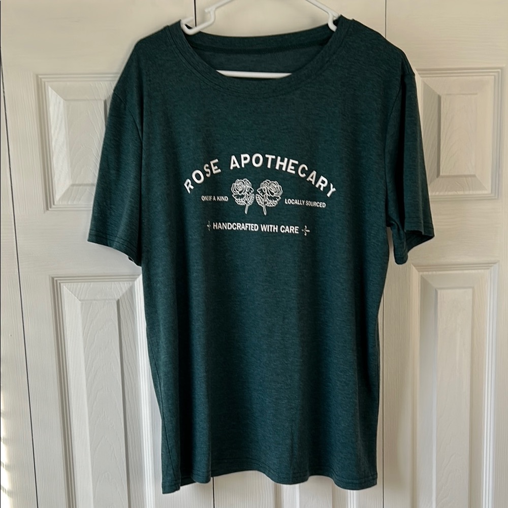 Rose Apothecary Green T-Shirt